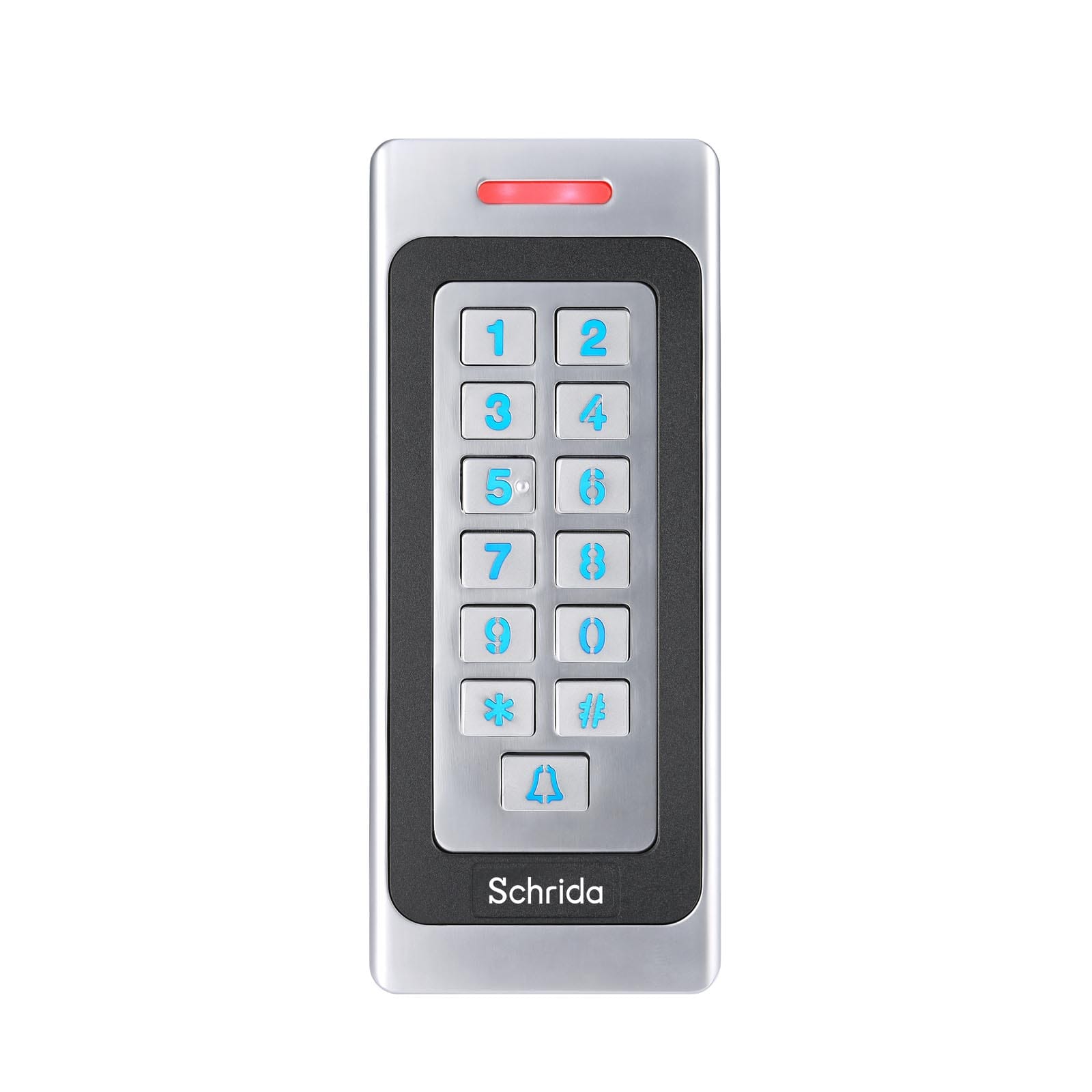 Metal waterproof IP67 outdoor keypad card reader pin code card reader